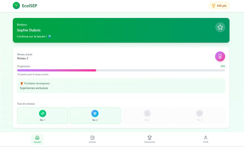 Application web EcoISEP
