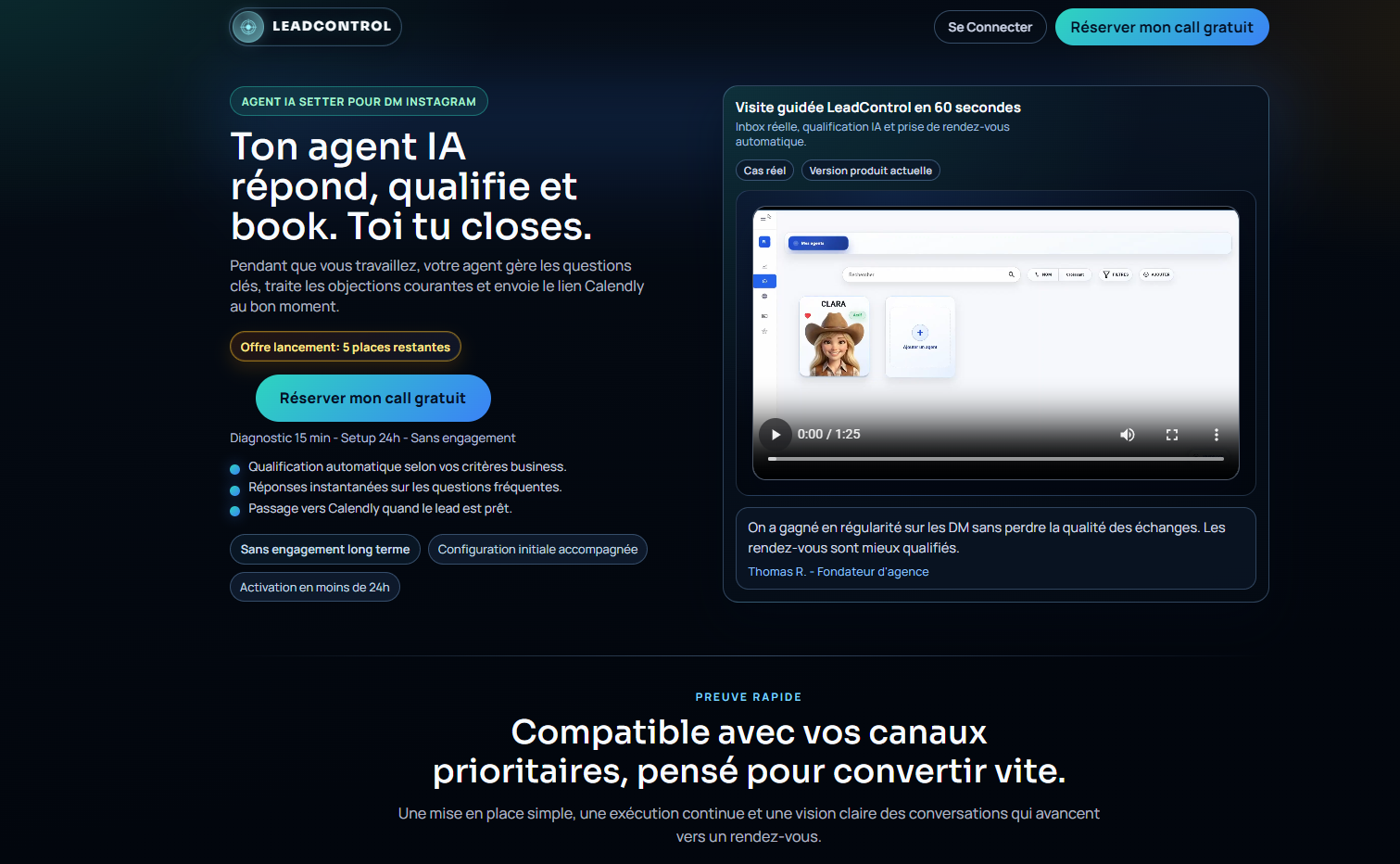 LeadControl SaaS